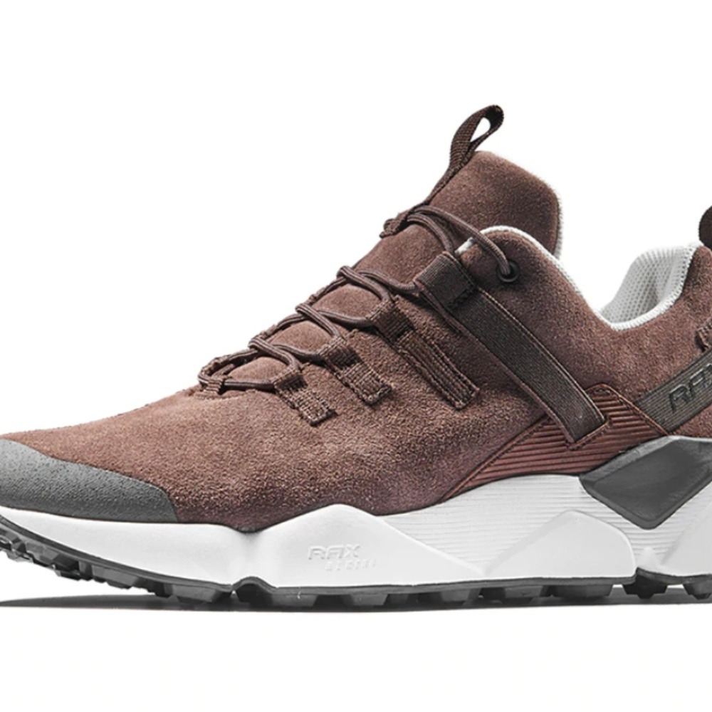Brown Nubuck Casual/Hiking Shoes - Picture 1 of 6